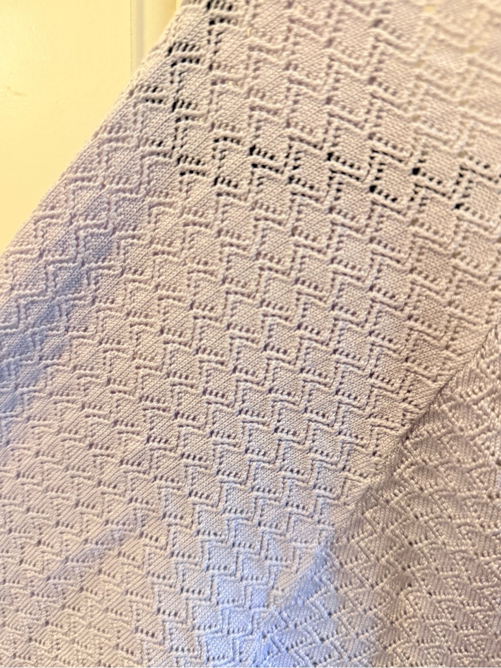 Abercrombie & Fitch Light Lavender Textured Square-Neck Bodysuit - Picture 4 of 4